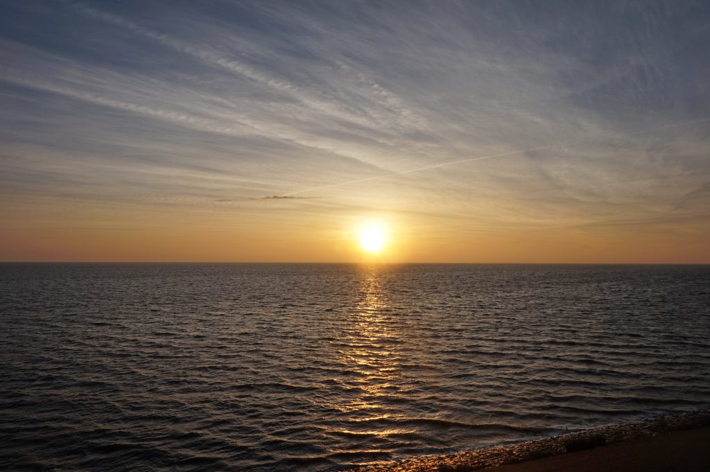 Sonnenaufgang auf Texel