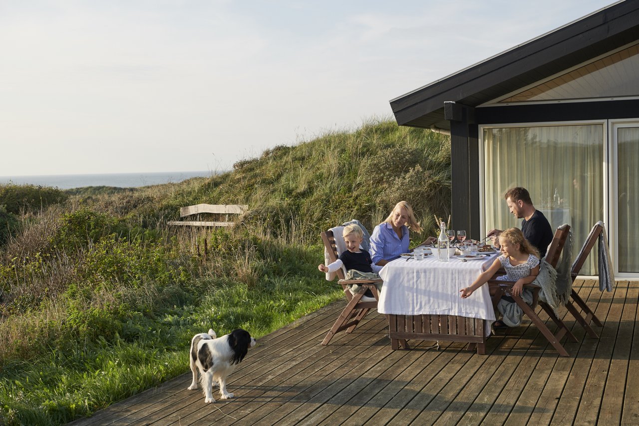 Ferienhäuser in Dänemark liegen oft in Strandnähe. Foto: Robin Skjoldborg