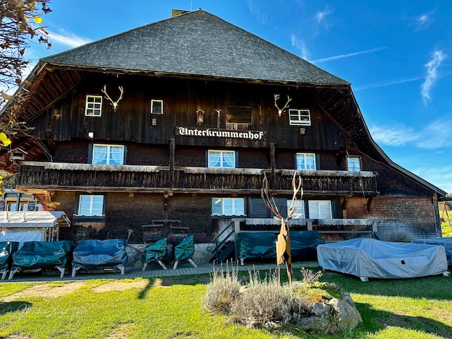 Der Unterkrummenhof wurde 1788 erbaut und ist heute ein beliebtes Ausflugsziel.