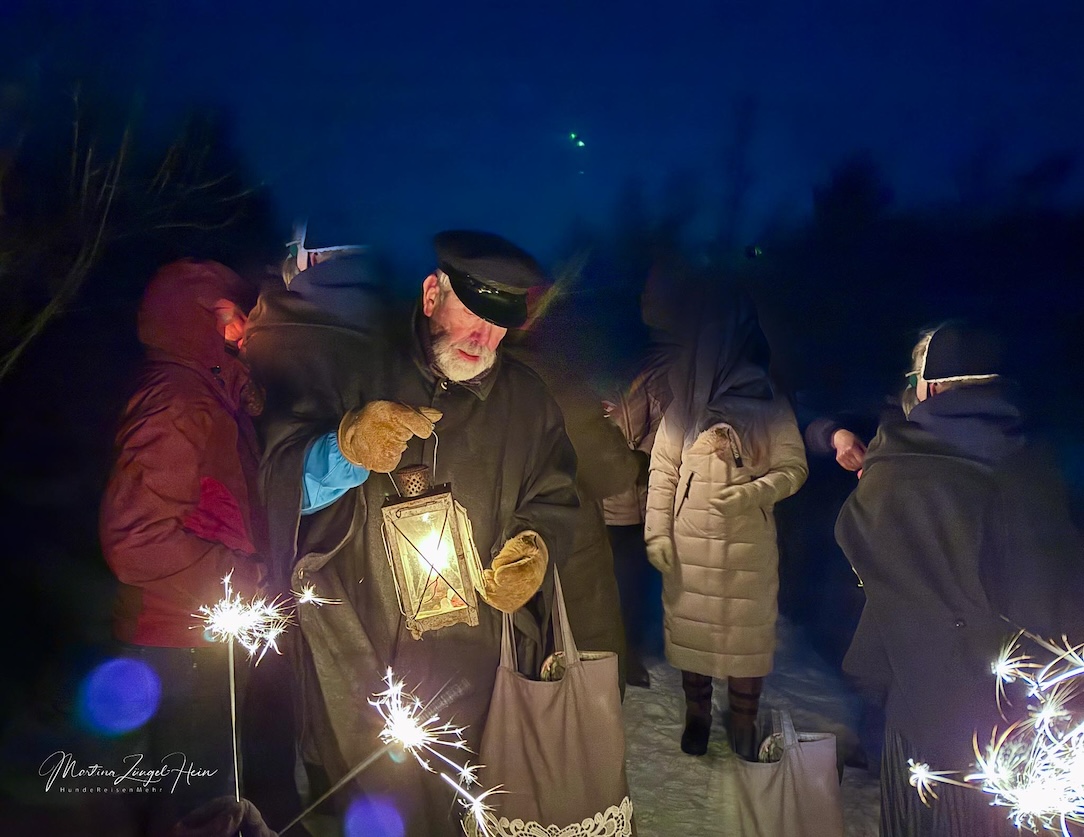 Wunderkerzen sorgen für Begeisterung