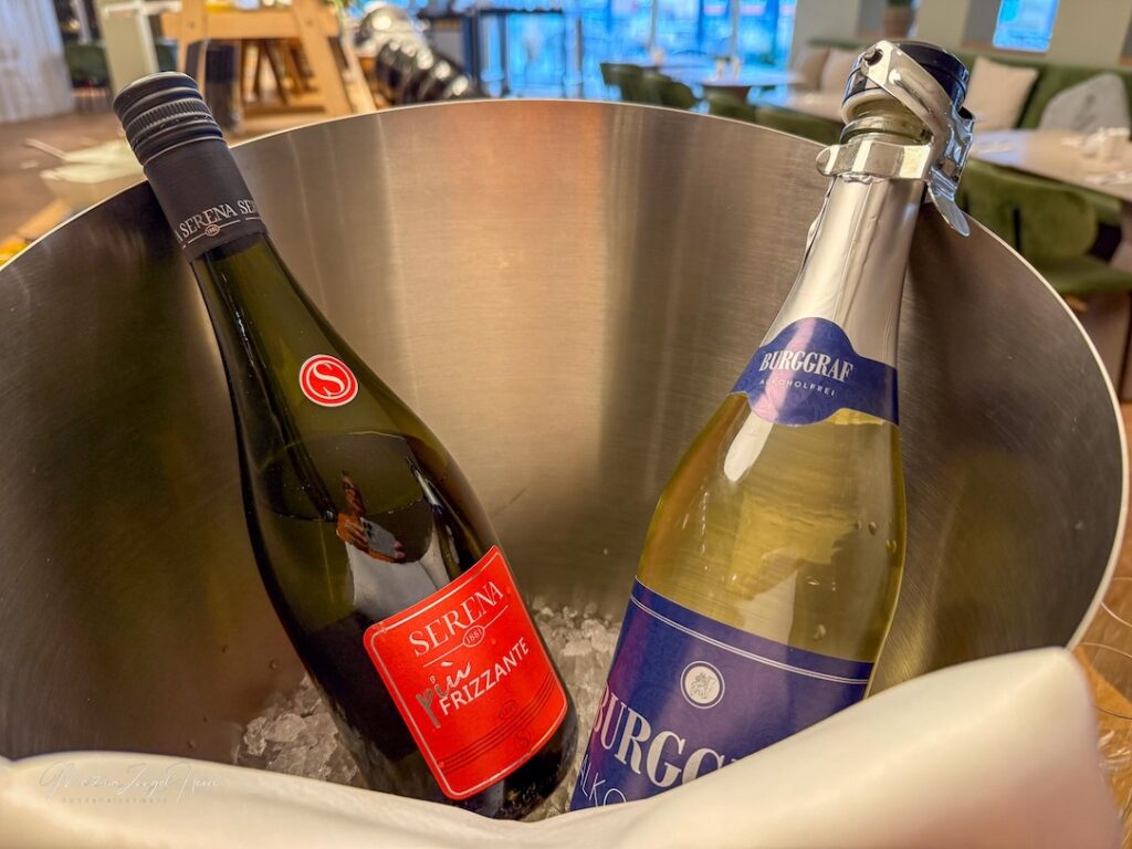 Ein Gläschen Sekt in Ehren kann keiner verwehren.