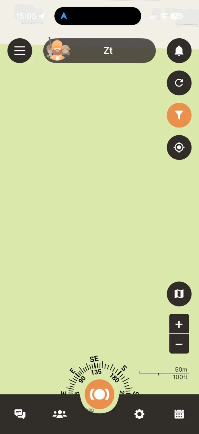 Der MiniFinder Rex hat auch einen Kompass (den hat übrigens auch der Atto Pro).