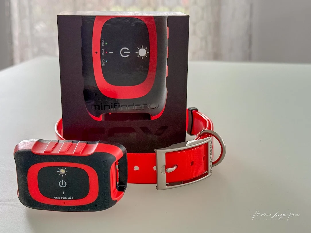 Im Vergleich zum Atto Pro ist der MiniFinder Rex etwas größer und schwerer 