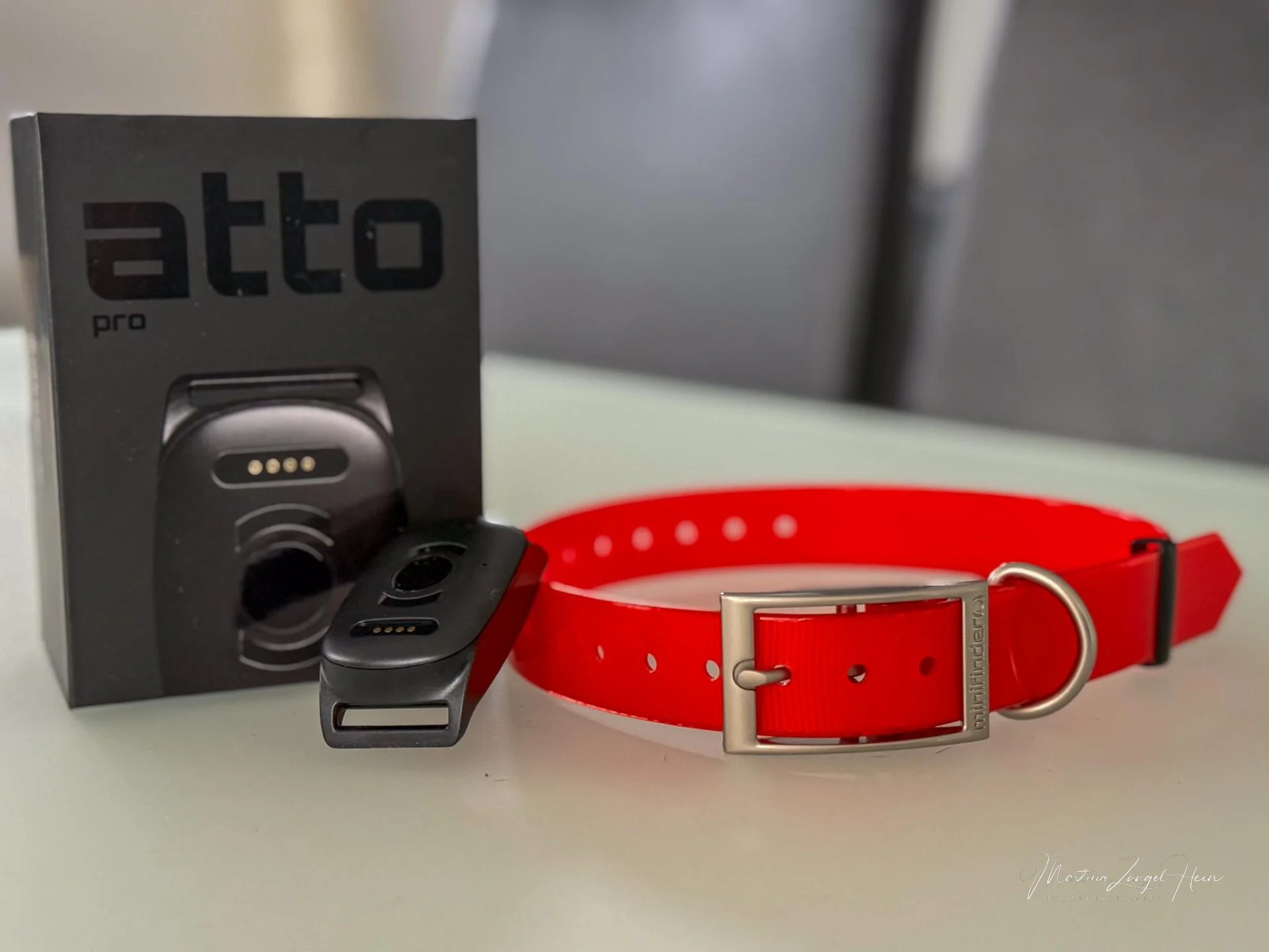 Der GPS-Tracker Atto Pro von MiniFinder kommt in einer hochwertigen Verpackung