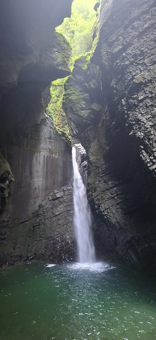 Der Wasserfall von Kozjak | Foto: Sabine Voltz